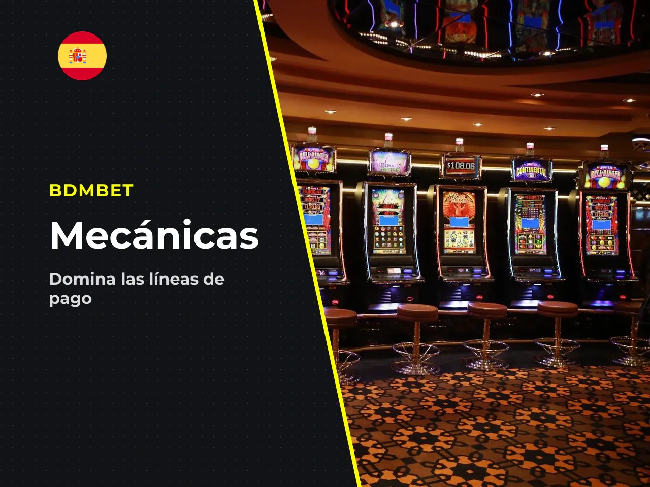 Cómo se leen las líneas y las combinaciones del juego. Para generar un acierto, los símbolos deben anclarse desde el primer carrete (izquierdo), fluyendo de forma consecutiva a lo largo de un trazado 