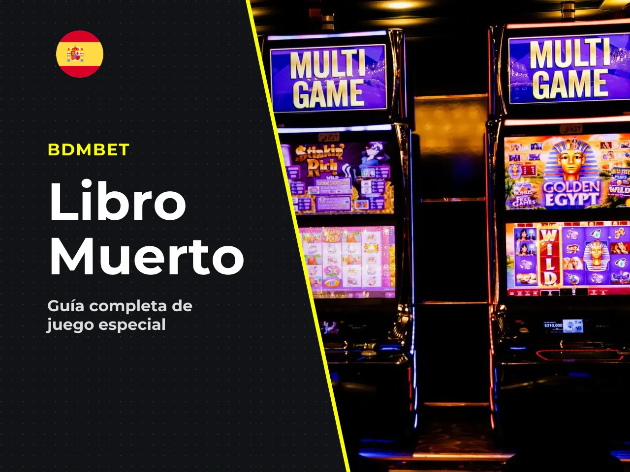 Símbolos especiales, giros y funciones que pueden cambiar la partida. El abanico de piezas visuales concentra en un único pictograma, el Libro de los Muertos, el detonante que altera temporalmente las