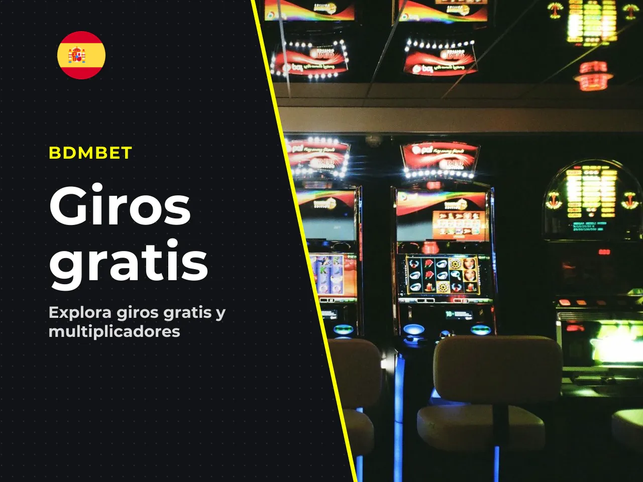 Bonus, giros gratis y multiplicadores. Los bonus consisten en tandas de **10 giros gratis** activados únicamente por 4 o más scatters. Durante el bonus: - Aparecen aleatoriamente **bombas multiplicado