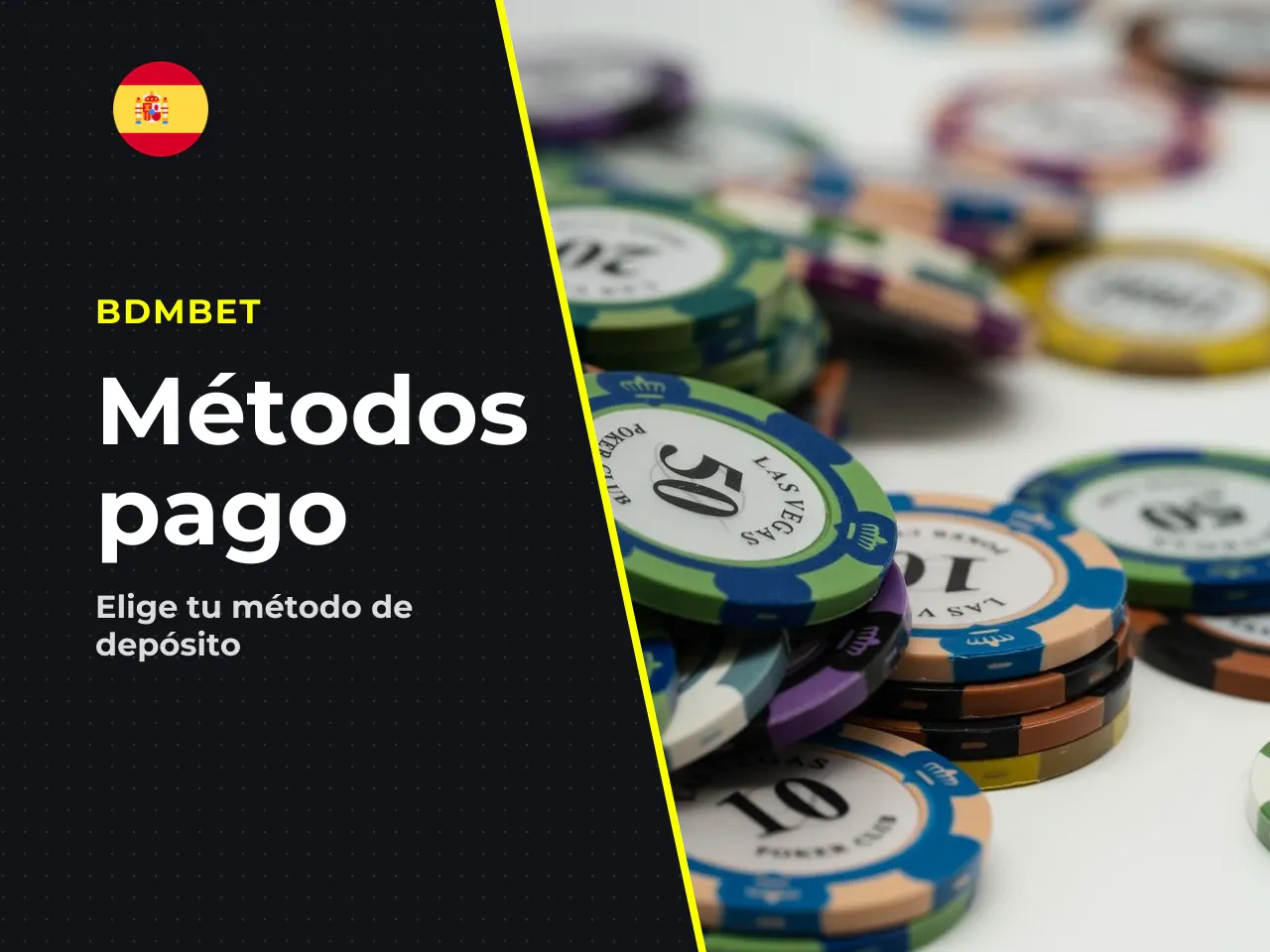 Qué métodos de depósito pueden activar el bono. BDMBet acepta una variedad de métodos de pago, pero **no todos son necesariamente elegibles para la activación de bonos**. En la industria del iGaming e