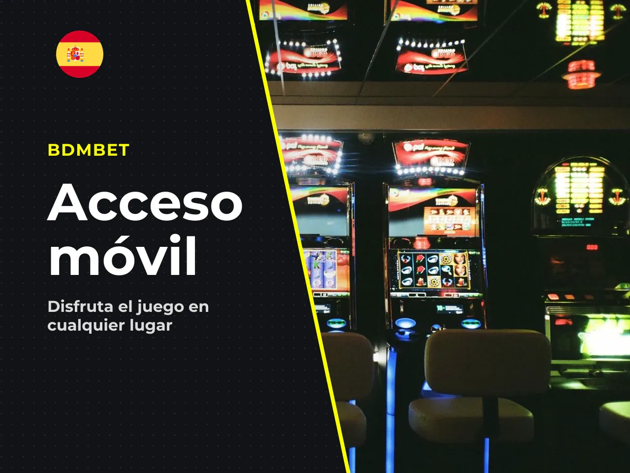 Aplicación móvil o versión web: qué esperar. BDMBet no dispone de aplicaciones nativas en App Store ni en Google Play Store en 2026. El acceso se realiza a través de la **versión web adaptativa (respo