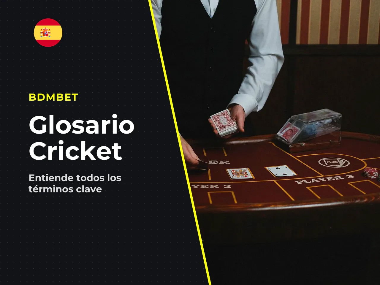Glosario de interfaz: los términos que verás en cualquier plataforma. ```html <dl> <dt>Current score (marcador actual)</dt> <dd>El estado del partido en este instante: runs, wickets, overs y, cuando e